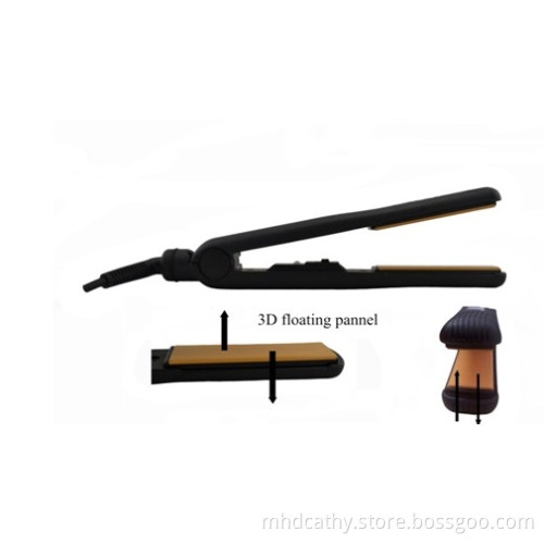 Ceramic Tourmaline ionic 1 inch best styling flat iron/hair straightener